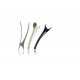 BECCHI IN PLASTICA HAIR CLIP CONFEZIONE 6PZ