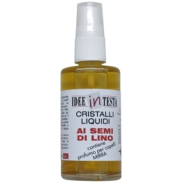 IDEEINTESTA CRISTALLI LIQUIDI 60 ML. SEMI DI LINO PROFUMO MIRRA